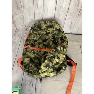 Global Degree Camo Dinosaur Backpack 21414 12"x17"x6" Light Weight Easy to Carry